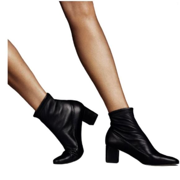 Tamra Mellon leather sock heeled boots - Picture 1 of 7